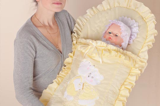 Як вибрати конверт для новонародженого