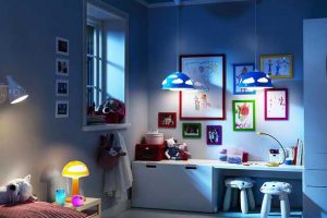 Як підібрати світильники для дитячої кімнати